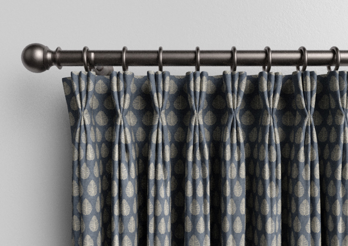 Emily Bond Jaipur, Indigo - Made to Measure Curtains - Image 11